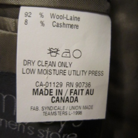 CHAPS RALPH LAUREN TAN PLAID SUIT JKT BLAZER 42R - Picture 6 of 8